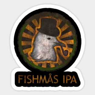 Fishmås IPA (Mutant Year Zero - Road to Eden beer brand) Sticker